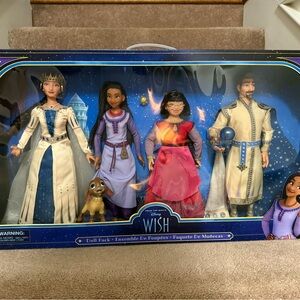 Disney Wish Movie doll collection.  New in Box